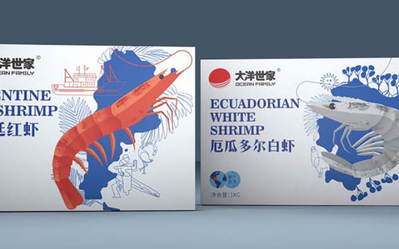 大洋世家海虾包装